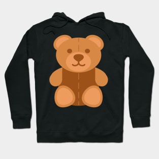 Teddy Bear Pattern Hoodie